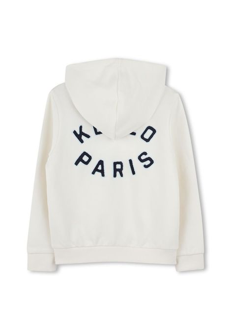 Felpa con cappuccio e ricamo KENZO KIDS | K61176117